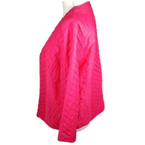 CHICO'S PINK JACKET SZ.1/M EUC. - Picture 2 of 7